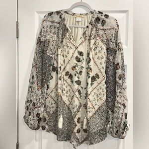 Sweet Magnolia Women’s‎ Blouse Top Size Medium